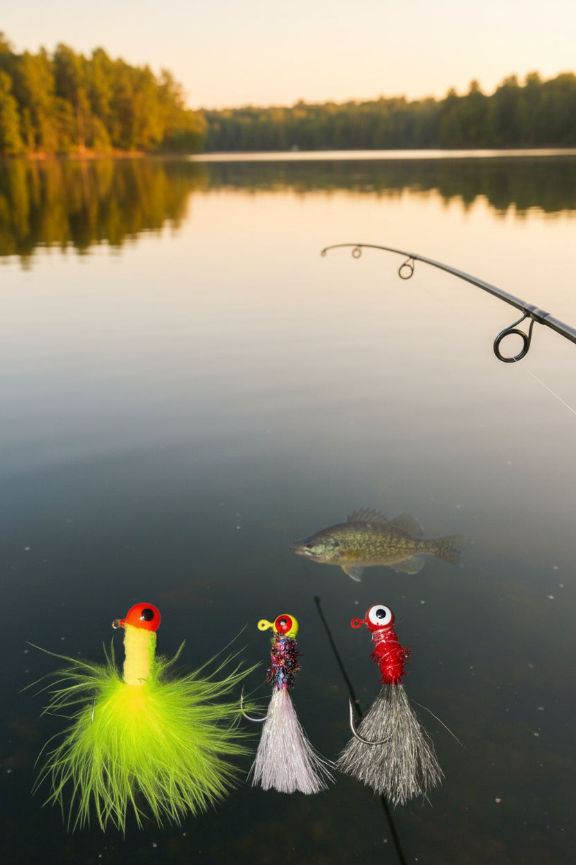 Homemade Crappie Hair Jigs