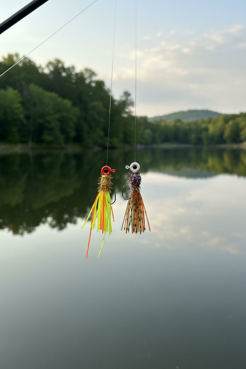 Homemade Crappie Rubber Jigs